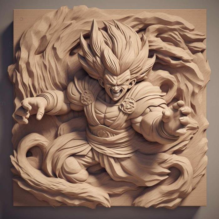 Games (Dragon Ball FighterZ 3, GAMES_29567) 3D models for cnc