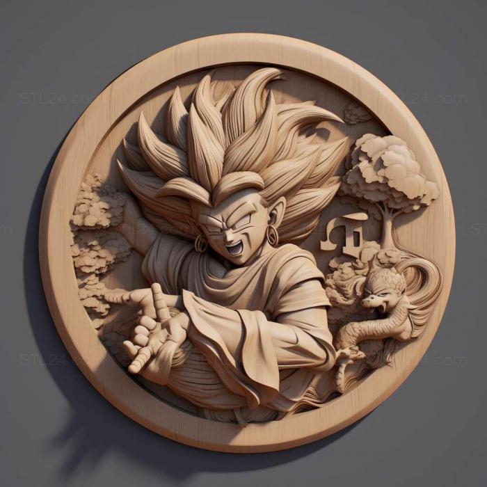 Games (Dragon Ball FighterZ 4, GAMES_29568) 3D models for cnc