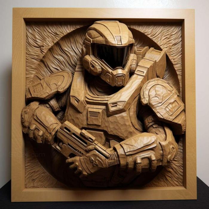 Games (Halo 3 Limited Edition 3, GAMES_29895) 3D models for cnc