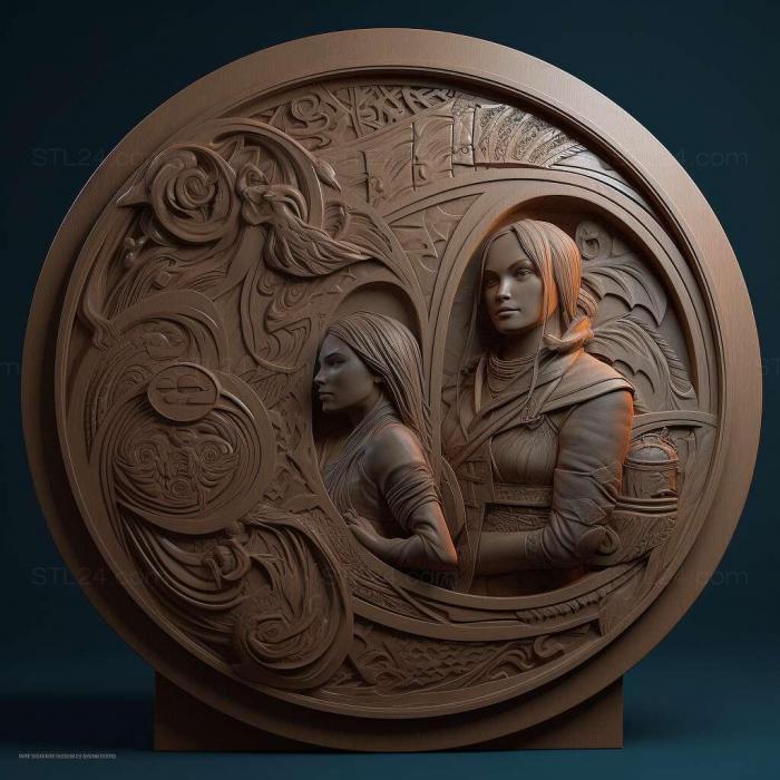 Games (Dreamfall Chapters Book Three Realms 2, GAMES_29958) 3D models for cnc