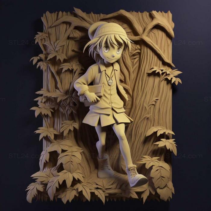 Games (st Detective Conan The Bride of Halloween anime 4, GAMES_30064) 3D models for cnc