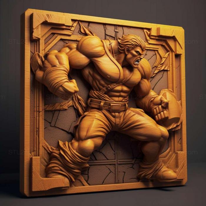 Games (Streets of Rage 4 4, GAMES_30136) 3D models for cnc