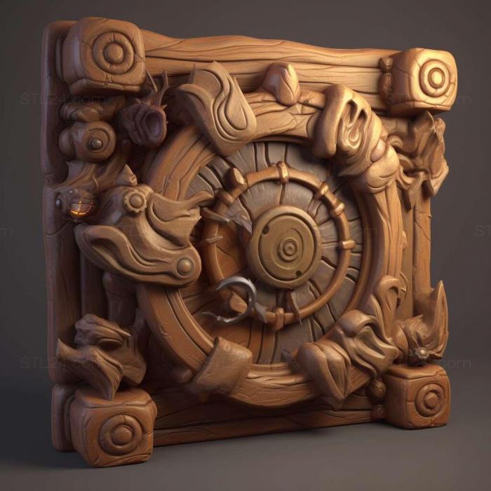 Games (Hearthstone The Boomsday Project 2, GAMES_30194) 3D models for cnc