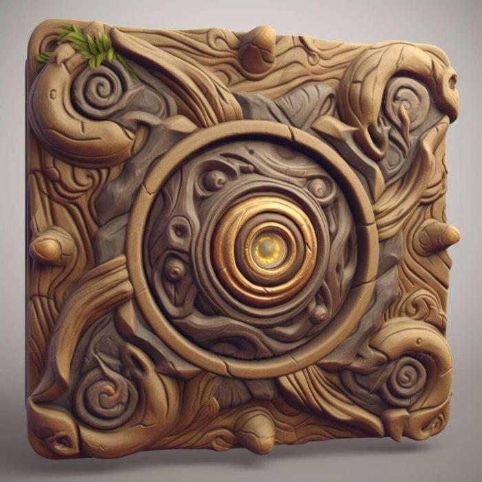 Games (Hearthstone The Boomsday Project 4, GAMES_30196) 3D models for cnc