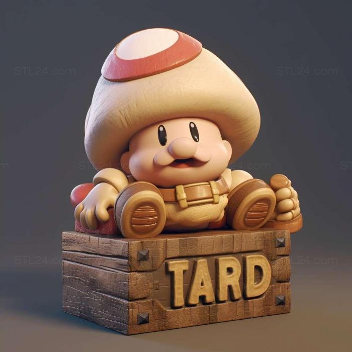 Games (Captain Toad Treasure Tracker 3, GAMES_30203) 3D models for cnc