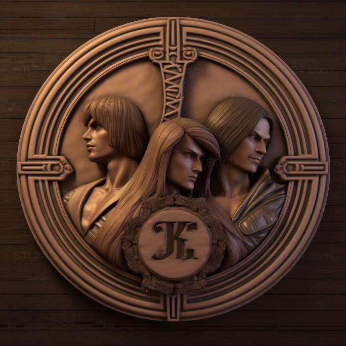 Games (The King of Fighters XIII 3, GAMES_30247) 3D models for cnc