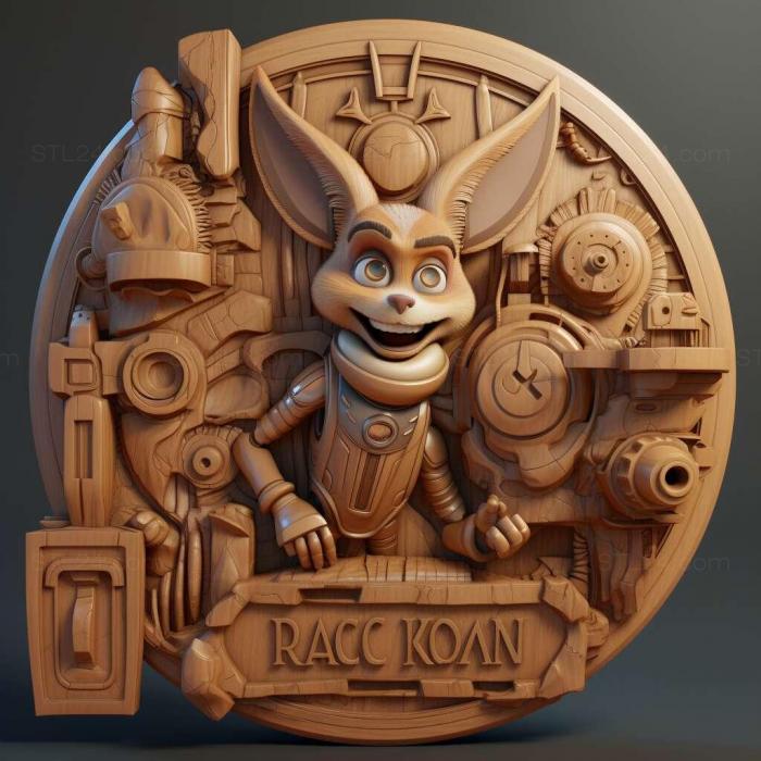 Games (Ratchet and Clank All 4 One 1, GAMES_30321) 3D models for cnc