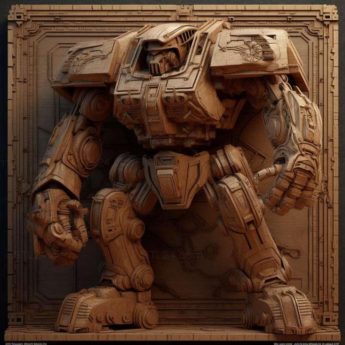 Games (MechWarrior 2011 3, GAMES_30383) 3D models for cnc