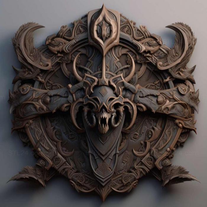 Games (World of Warcraft Shadowlands 1, GAMES_30905) 3D models for cnc