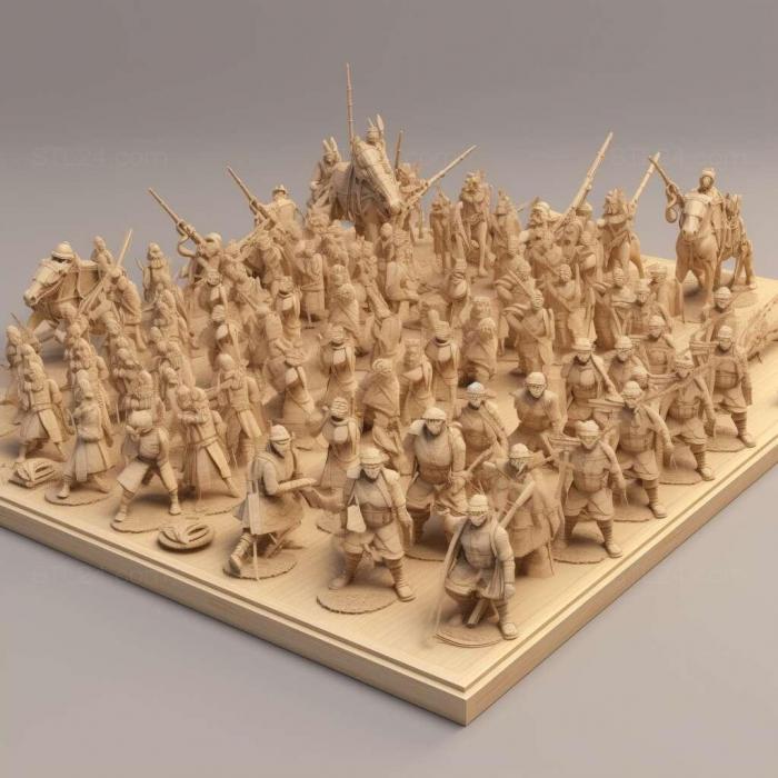 Games (Toy Soldiers War Chegame 3, GAMES_30935) 3D models for cnc