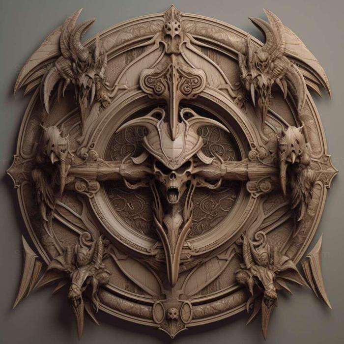 Games (Diablo III Ultimate Evil Edition 3, GAMES_30959) 3D models for cnc