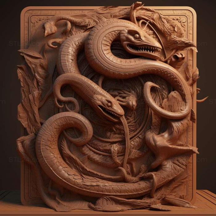 Games (Broken Sword The Serpents Curse 1, GAMES_30961) 3D models for cnc