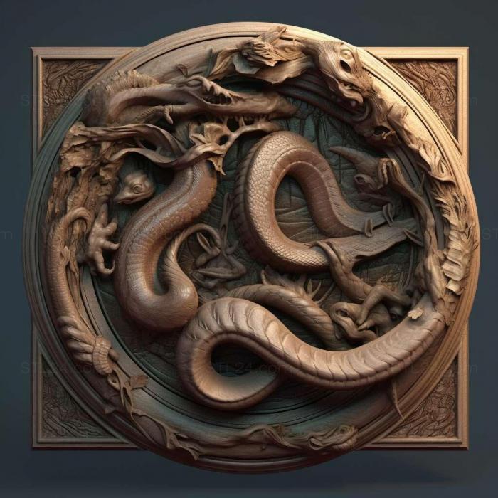 Games (Broken Sword The Serpents Curse 4, GAMES_30964) 3D models for cnc