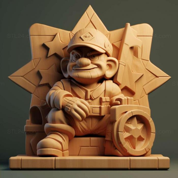 3d модели brawl stars 3