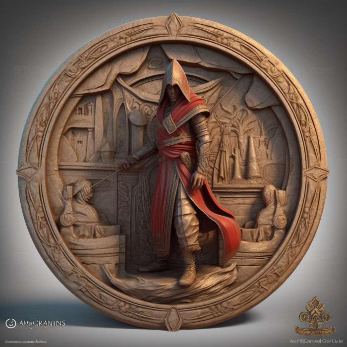 Games (Assassins Creed Chronicles China 1, GAMES_31097) 3D models for cnc