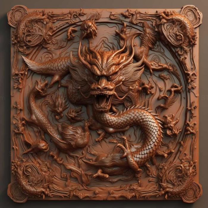 Games (Dragon Blade Wrath of Fire 1, GAMES_31145) 3D models for cnc