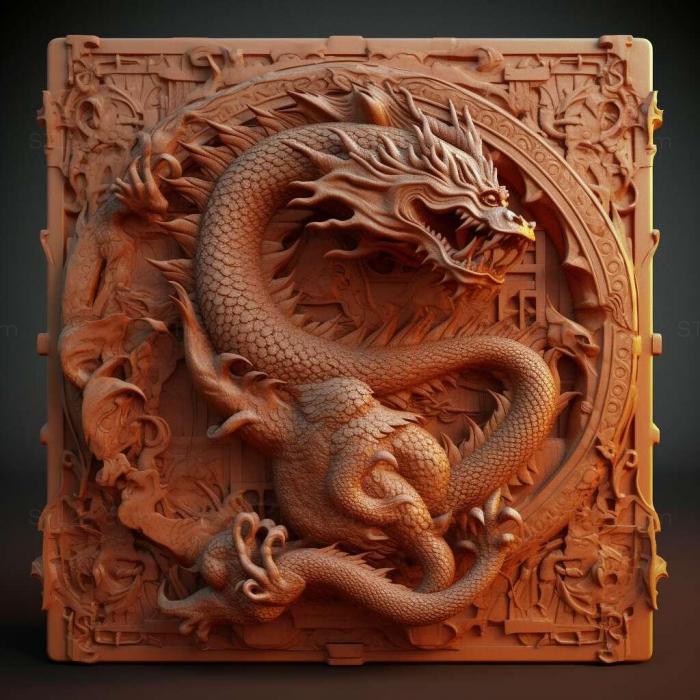 Games (Dragon Blade Wrath of Fire 3, GAMES_31147) 3D models for cnc