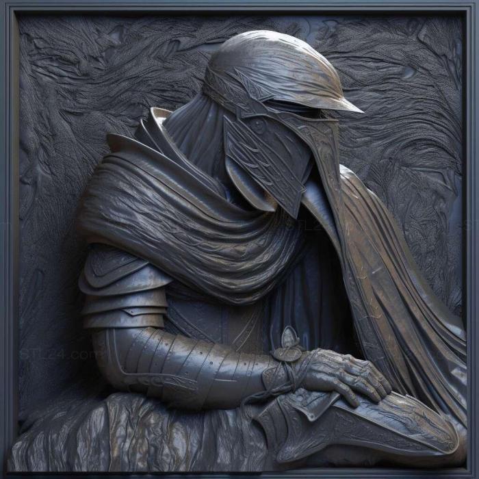 Games (Dark Souls Artorias of the Abyss 2, GAMES_31290) 3D models for cnc