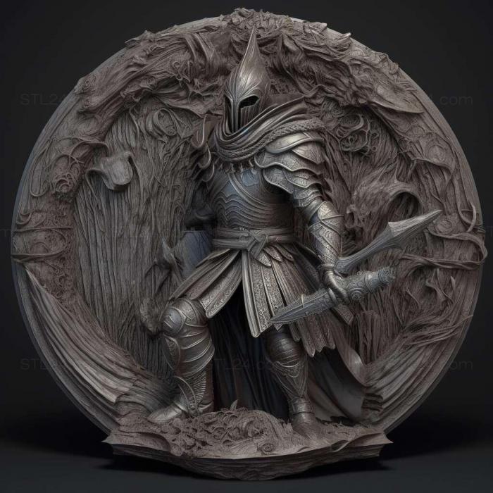 Games (Dark Souls Artorias of the Abyss 3, GAMES_31291) 3D models for cnc