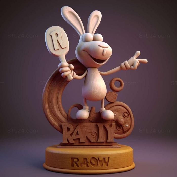 Games (Rayman Raving Rabbids 2 2, GAMES_31630) 3D models for cnc