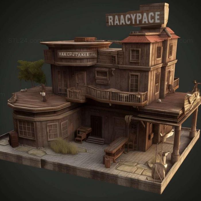 Games (Max Payne 3 Local Justice Map Pack 1, GAMES_32245) 3D models for cnc