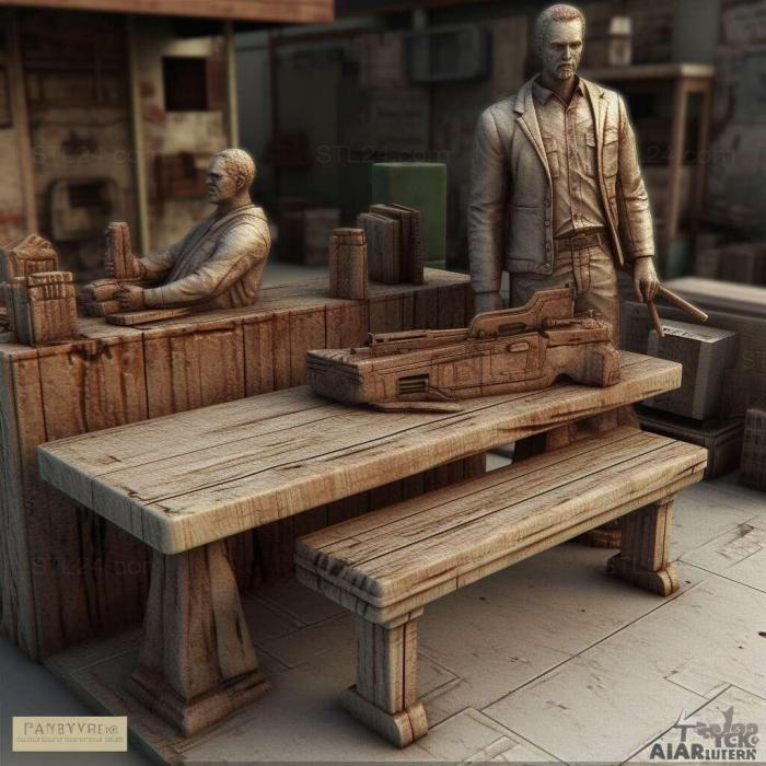 Games (Max Payne 3 Local Justice Map Pack 3, GAMES_32247) 3D models for cnc