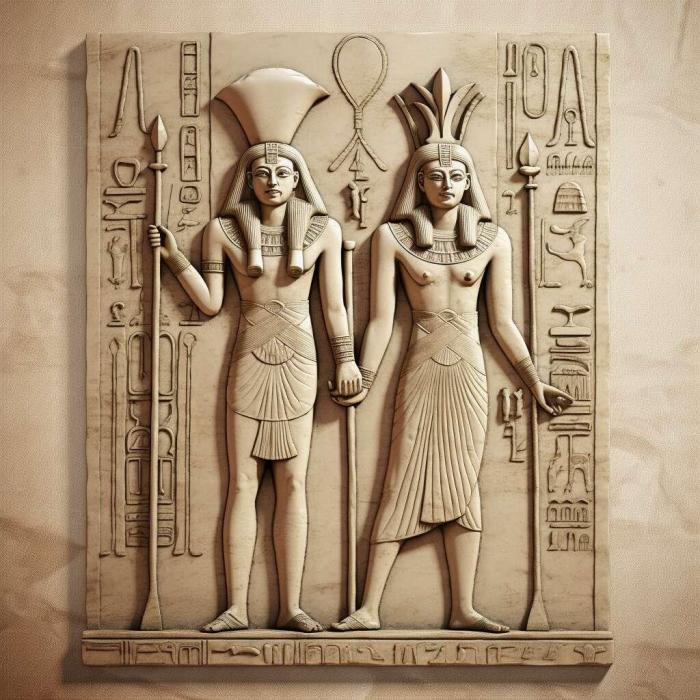 Games (ancient egyptian 3, GAMES_32351) 3D models for cnc