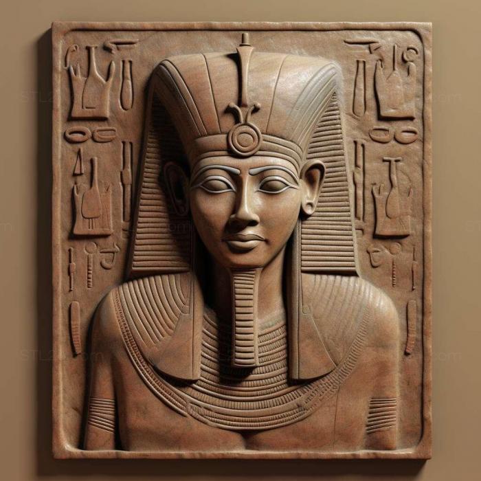 Игры (Древнеегипетский 4, GAMES_32352) 3D модель для ЧПУ станка