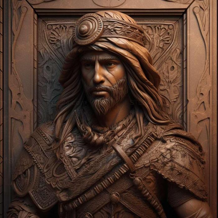 Games (Prince of Persia Warrior Within 4, GAMES_32404) 3D models for cnc