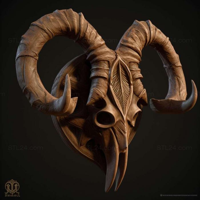 Games (The Elder Scrolls Online Horns of the Reach 3, GAMES_32419) 3D models for cnc