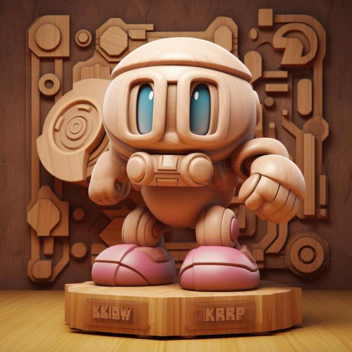 Games (Kirby Planet Robobot 1, GAMES_3245) 3D models for cnc