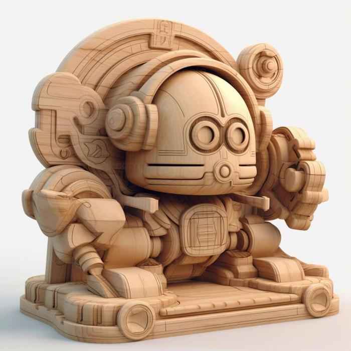Games (Kirby Planet Robobot 4, GAMES_3248) 3D models for cnc
