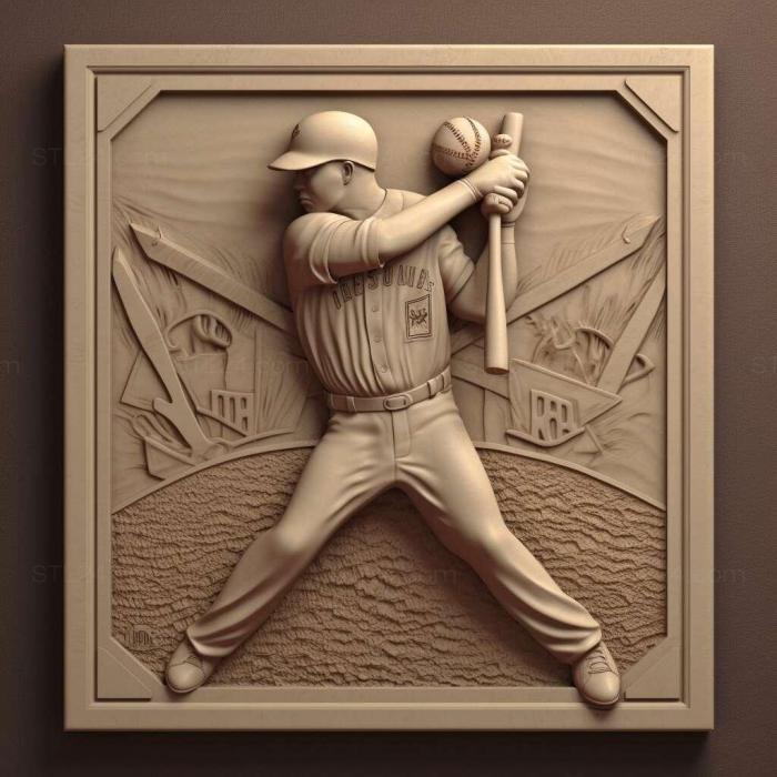 Games (Major League Baseball 2K12 3, GAMES_32763) 3D models for cnc