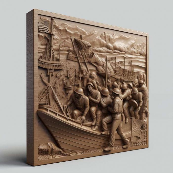 Games (Hearts of Iron IV Battle for the Bosporus 4, GAMES_32844) 3D models for cnc