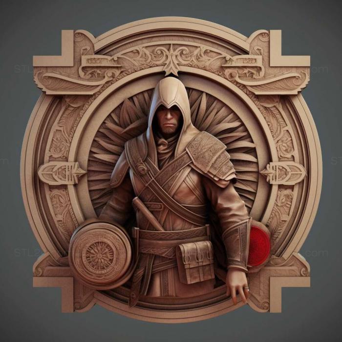 Games (Assassins Creed Chronicles Russia 3, GAMES_32855) 3D models for cnc