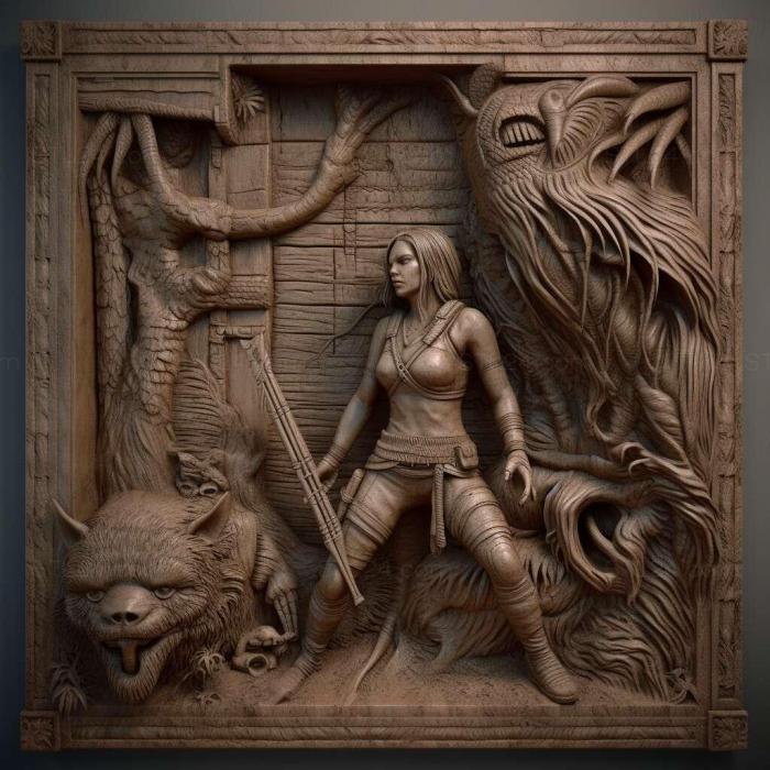 Games (The Tomb Raider Trilogy 2, GAMES_32970) 3D models for cnc