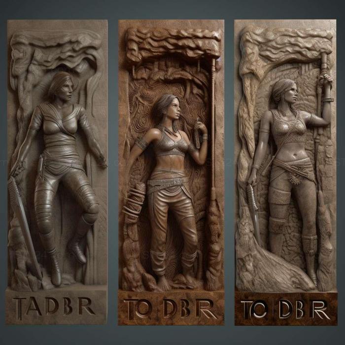 Games (The Tomb Raider Trilogy 4, GAMES_32972) 3D models for cnc
