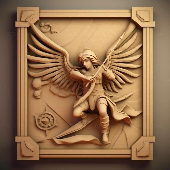 Games (Kid Icarus Uprising 1, GAMES_32997) 3D models for cnc