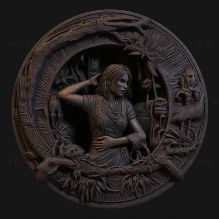 Games (Shadow of the Tomb Raider 1, GAMES_33101) 3D models for cnc