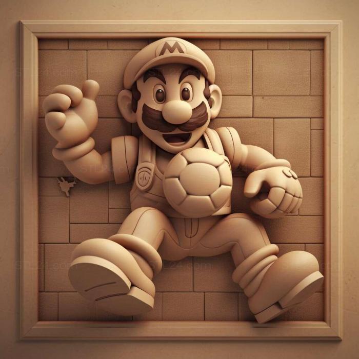Games (Mario Sports Superstars 1, GAMES_33385) 3D models for cnc