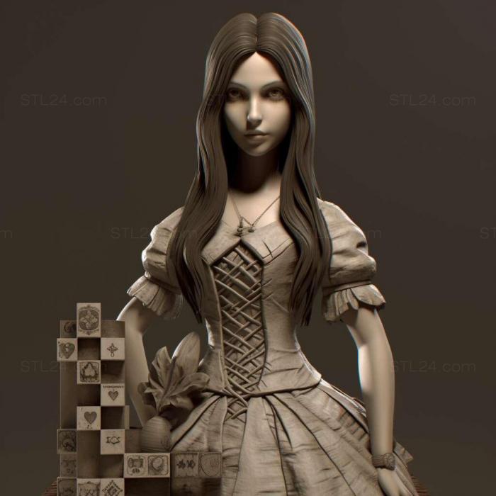 Games (American McGees Alice 1, GAMES_3349) 3D models for cnc