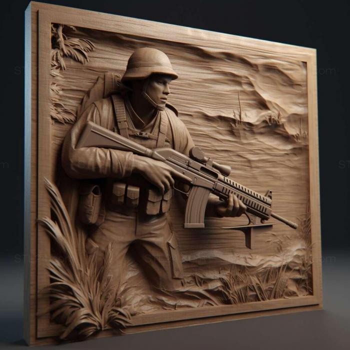 Games (Battlefield 4 Final Stand 4, GAMES_33532) 3D models for cnc