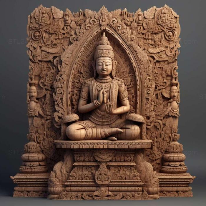 Games (Anapanasati Buddhist 3, GAMES_33543) 3D models for cnc
