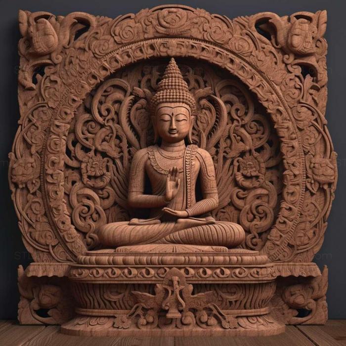 Games (Anapanasati Buddhist 4, GAMES_33544) 3D models for cnc