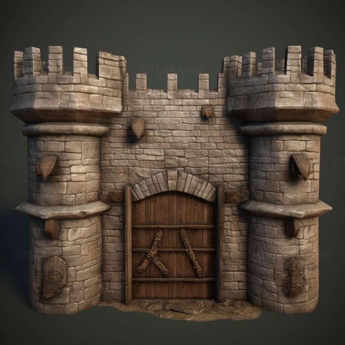 Games (Stronghold 2 Steam Edition 4, GAMES_33760) 3D models for cnc