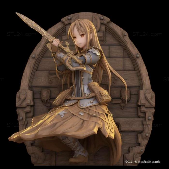 Games (Sword Art Online Lost Song 3, GAMES_33855) 3D models for cnc