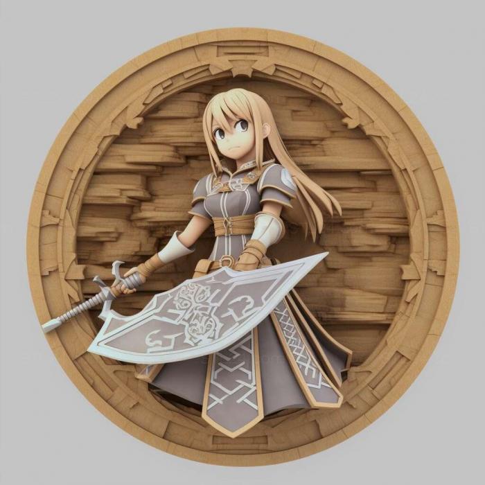 Games (Sword Art Online Lost Song 4, GAMES_33856) 3D models for cnc