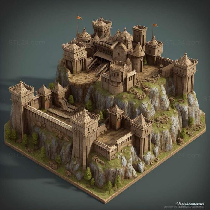 Games (Stronghold Kingdoms 3, GAMES_34131) 3D models for cnc