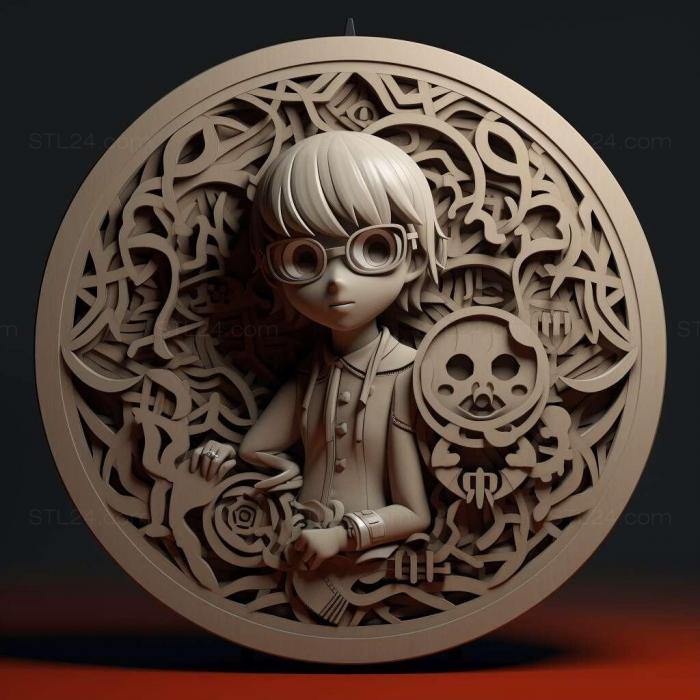 Games (Persona Q Shadow of the Labyrinth 1, GAMES_34613) 3D models for cnc