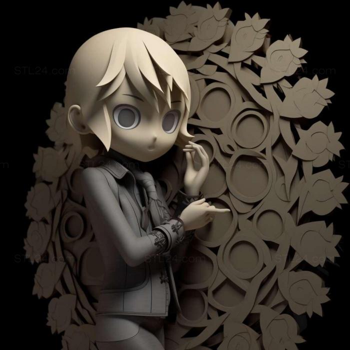 Games (Persona Q Shadow of the Labyrinth 4, GAMES_34616) 3D models for cnc
